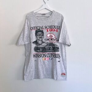 Vintage 1994 Dale Earnhardt 3 Winston Cup Series NASCAR Graphic Shirt Mens XL